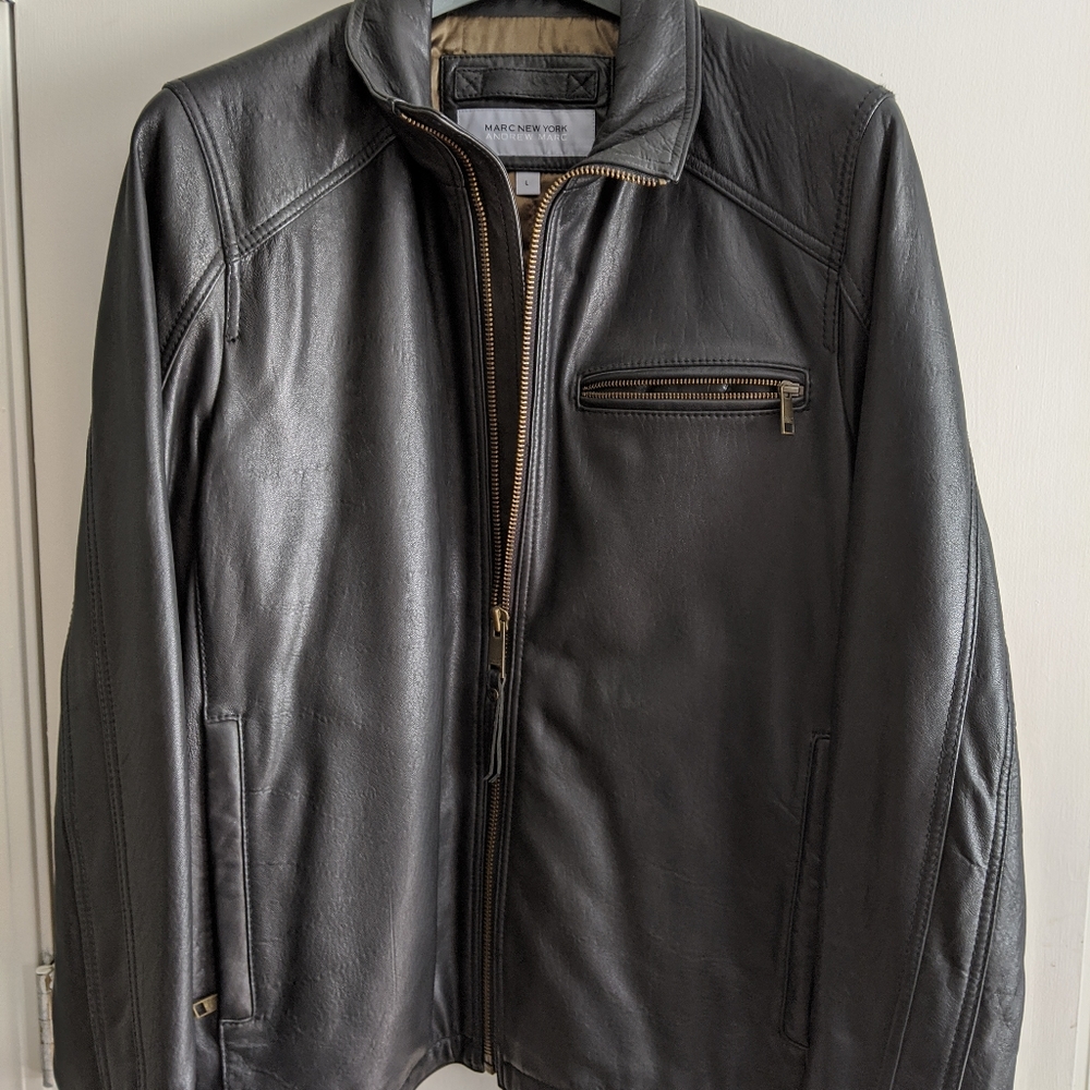 Marc NY Leather Jacket